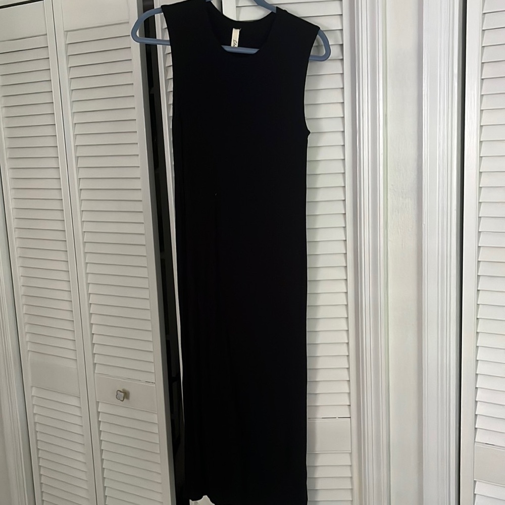 Ribbed midi dress
